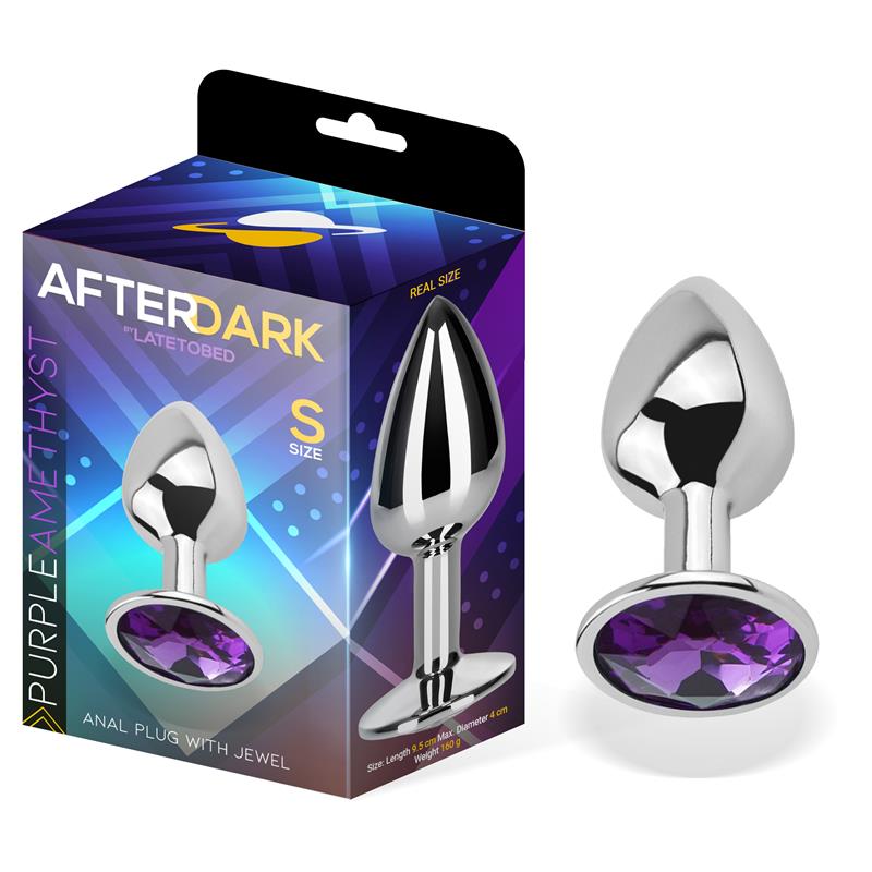 Plug Anal Bijou Violet Améthyste – AfterDark