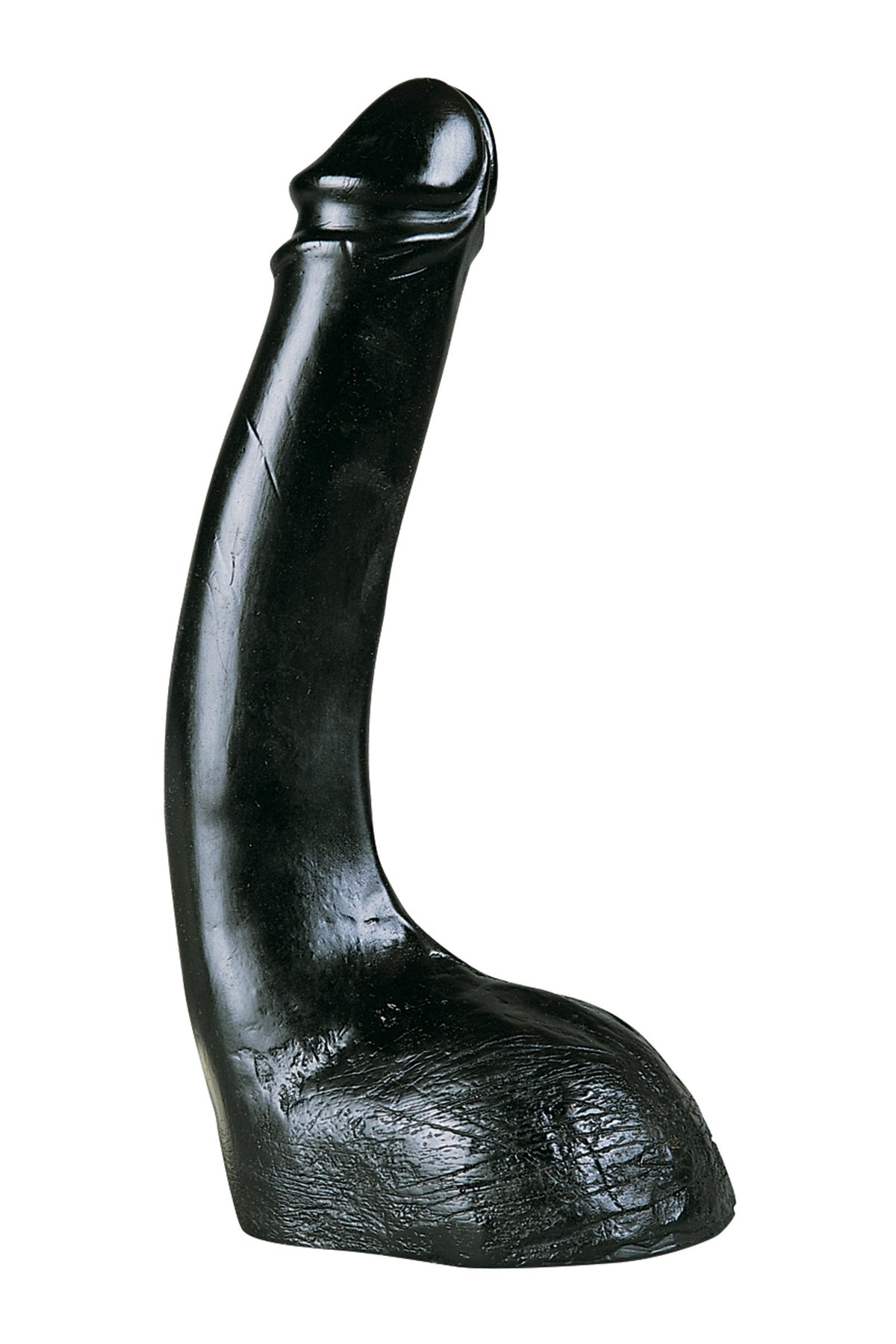 Gode réaliste All Black XXL noir 31,5cm