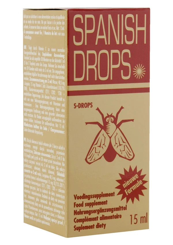 Spanish Fly Drops Gold 15ml – Cobeco