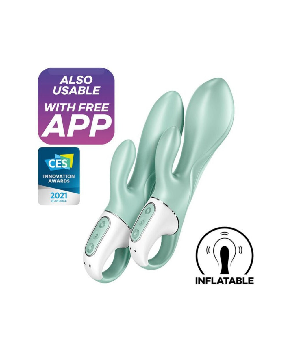 Air Pump Bunny 5+ vibromasseur rabbit Satisfyer - Love Store Paris