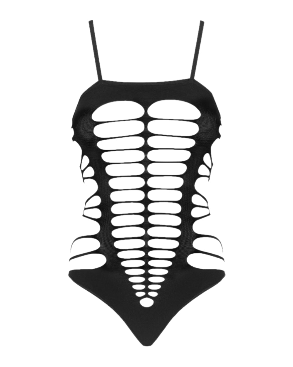 Body string noir extensible Obsessive - Love Store Paris