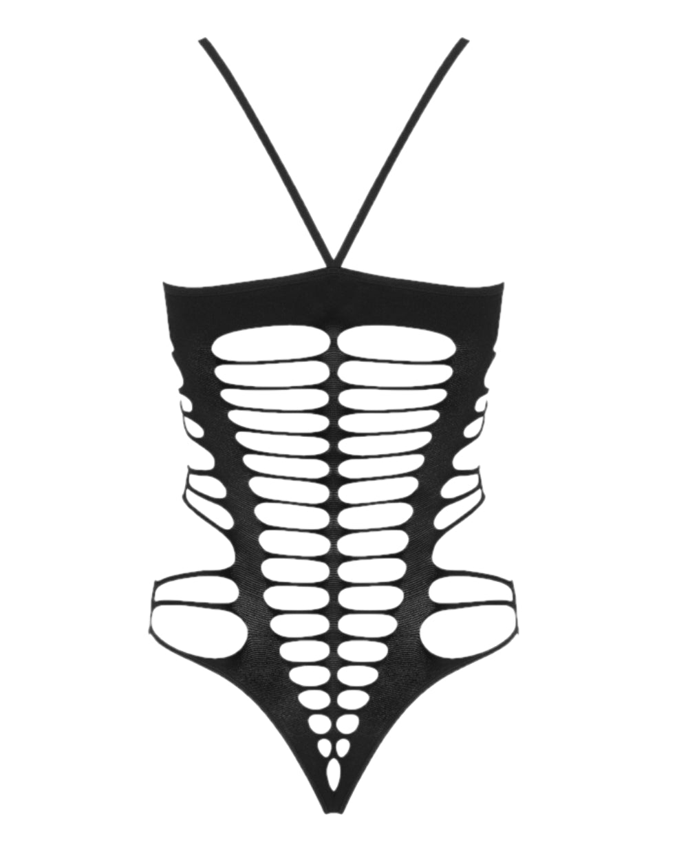 Body string noir extensible Obsessive - Love Store Paris