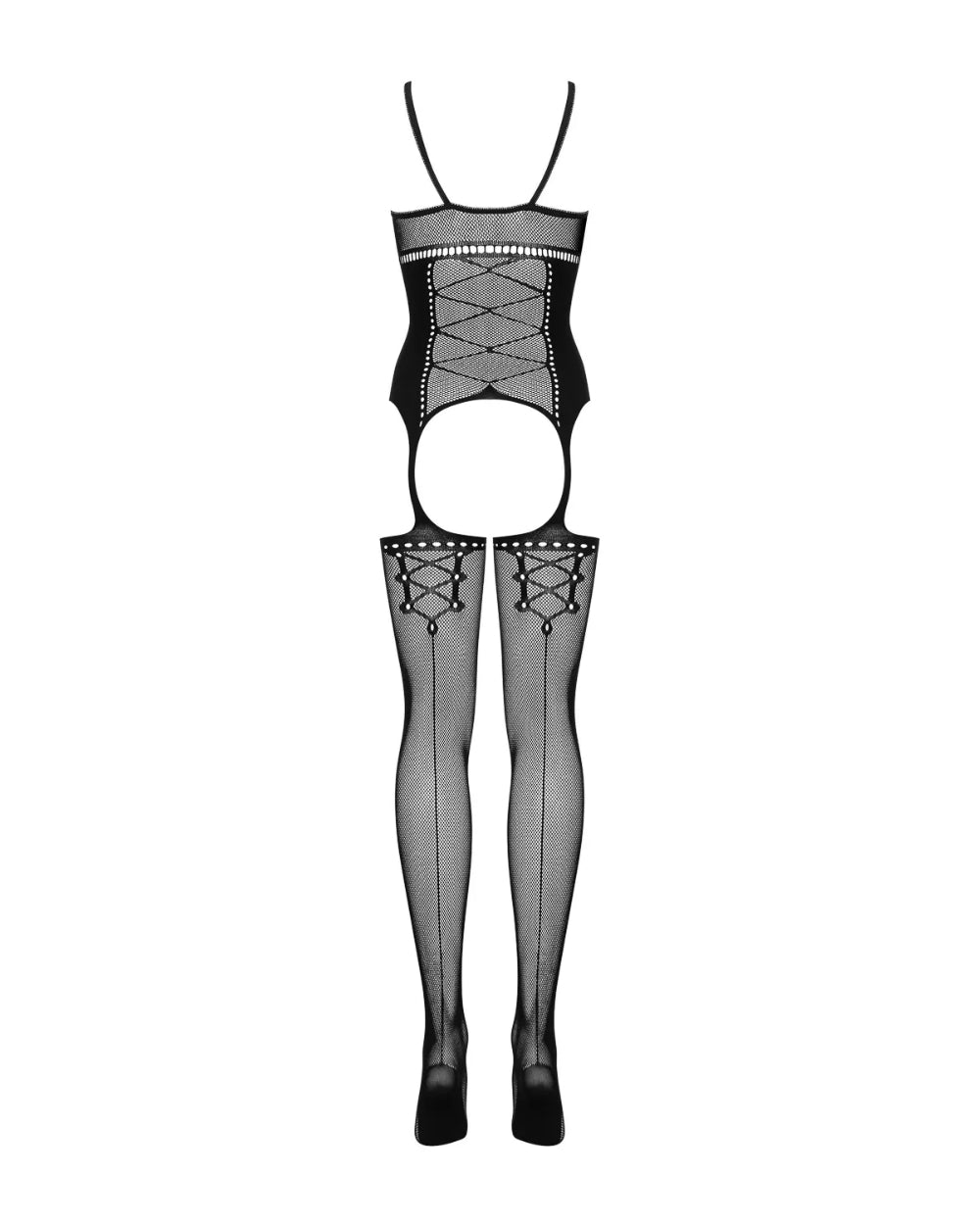 Bodystocking résille laçage Obsessive - Love Store Paris