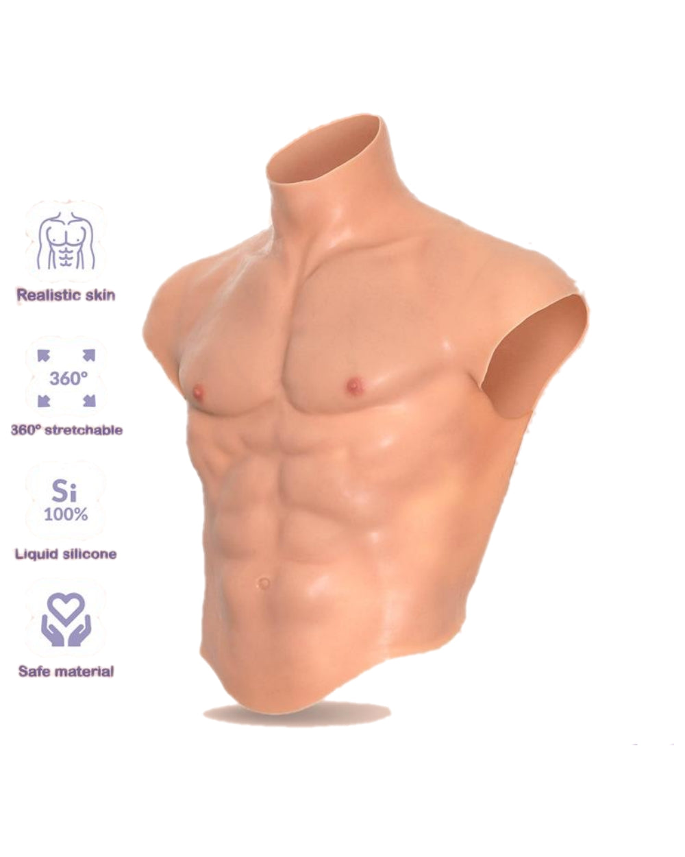 Boomax torse homme silicone Bodymatch - Love Store Paris