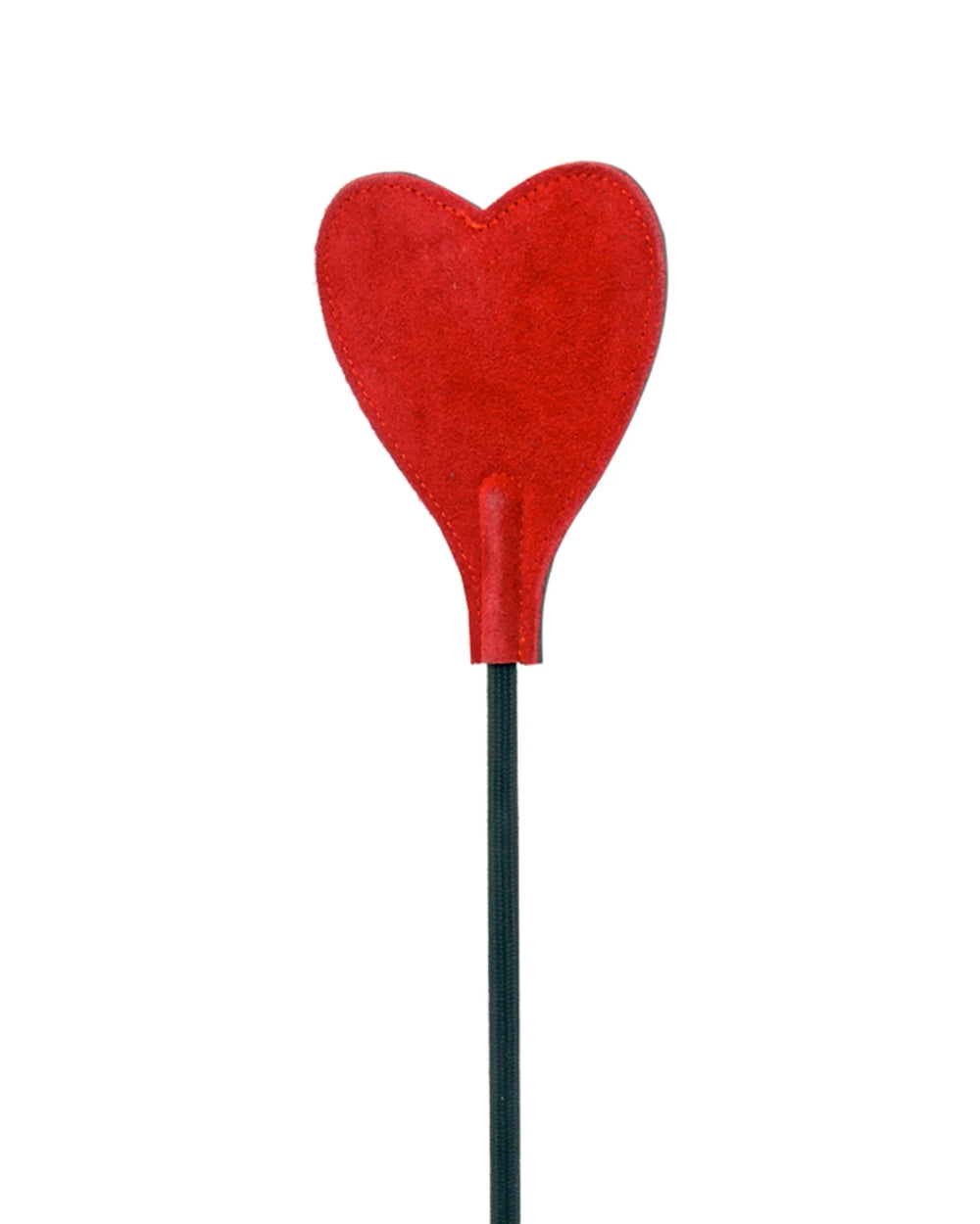 Cravache coeur rouge cuir - Love Store Paris