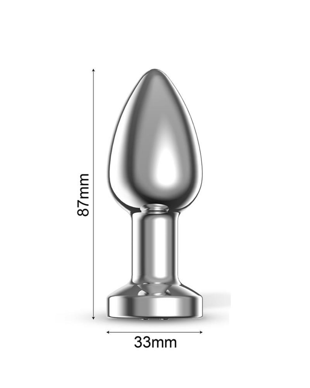 Dimpor plug anal avec vibrations AfterDark - Love Store Paris