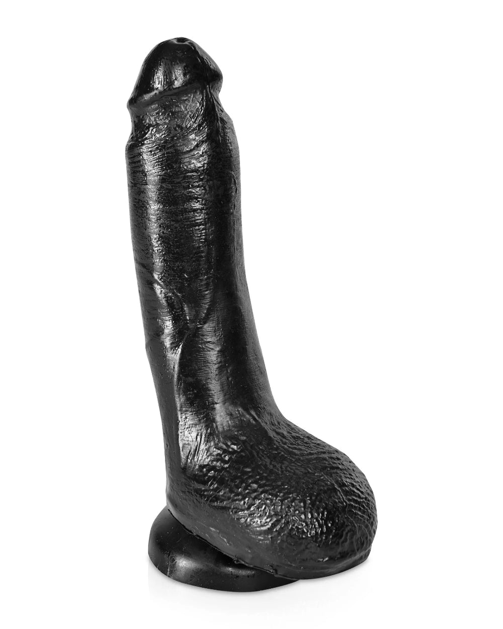 Gode réaliste noir ventouse 23cm - Love Store Paris