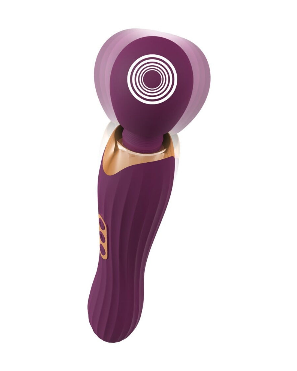 Grande wand silicone mauve rechargeable - Love Store Paris