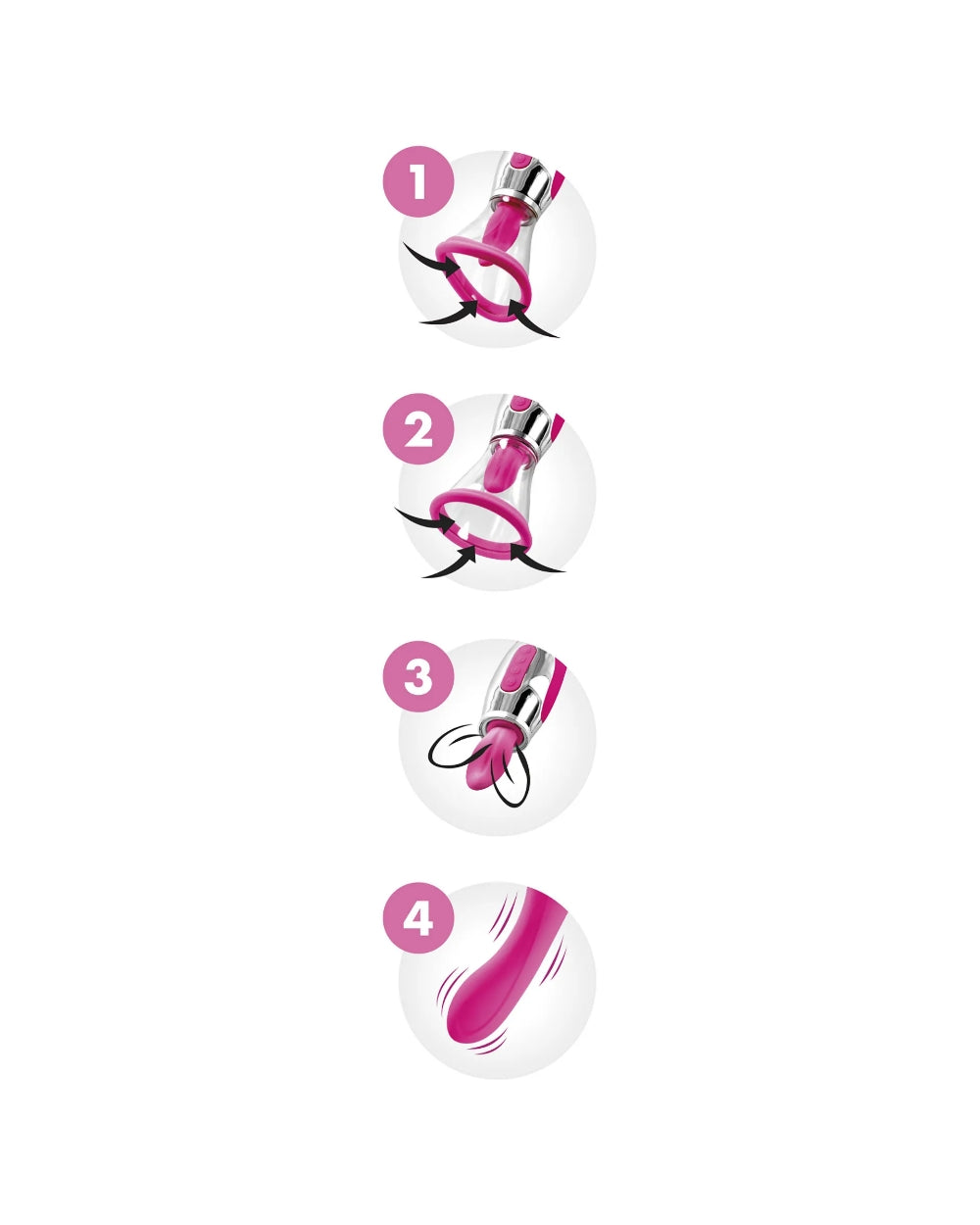 Harmony vibromasseur 4 en 1 Yoba - Love Store Paris