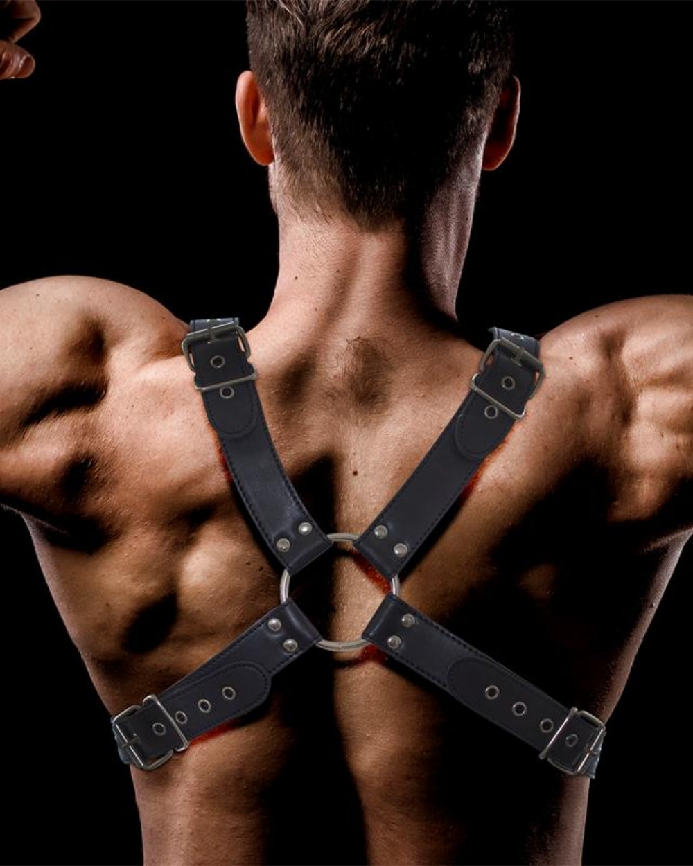 Darom harnais torse homme cuir végan IntoYou