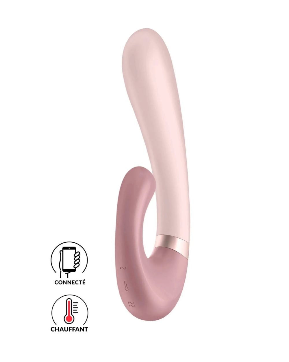 Heat Wave vibromasseur rabbit chauffant Satisfyer - Love Store Paris