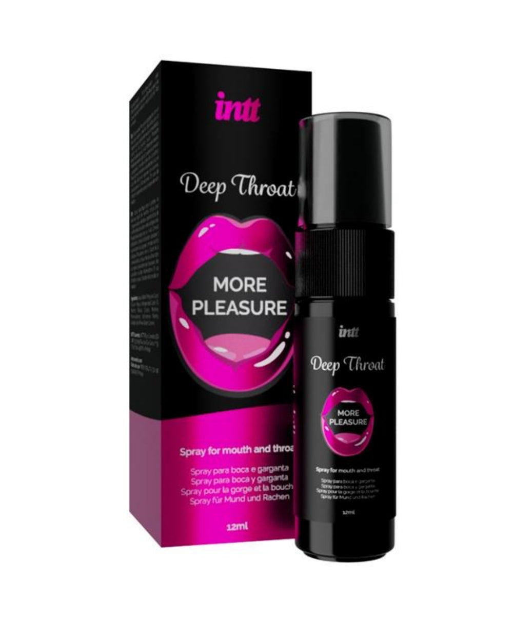 Deep Throat spray sexe oral menthe 12ml Intt - Love Store Paris