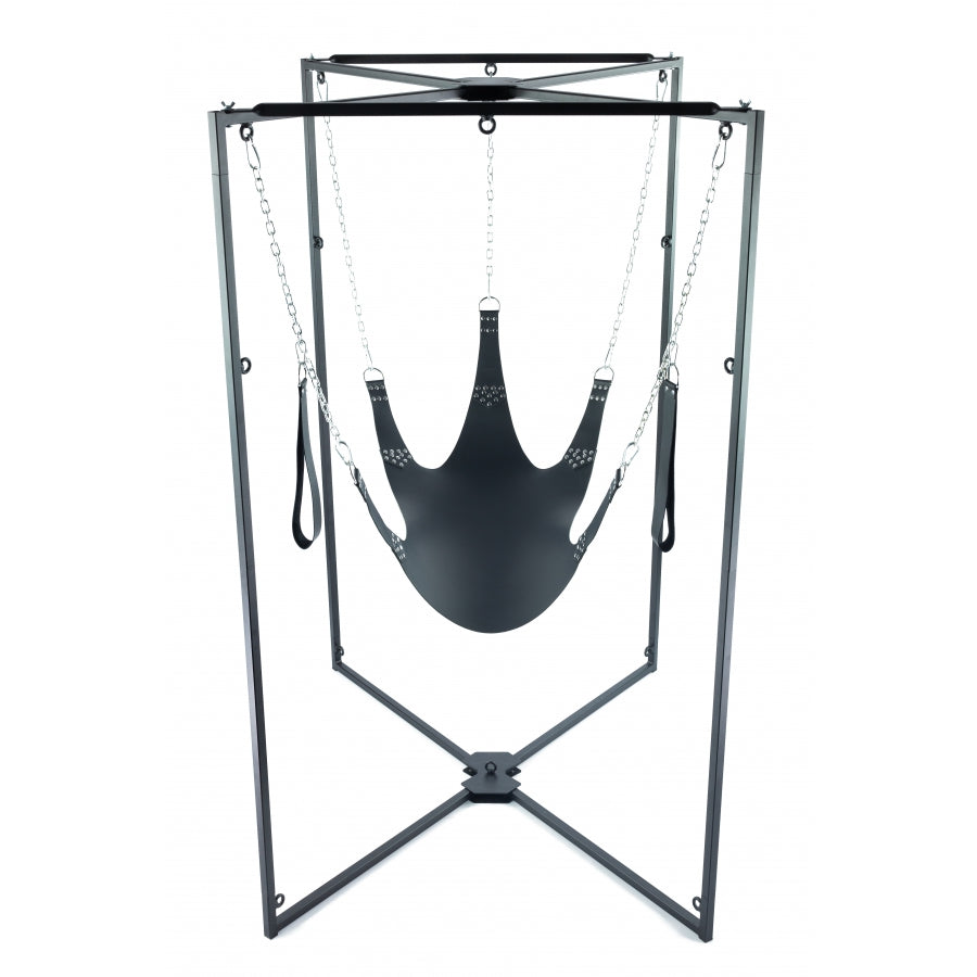 Kit Sling Cuir 5 Points Noir avec structure métal