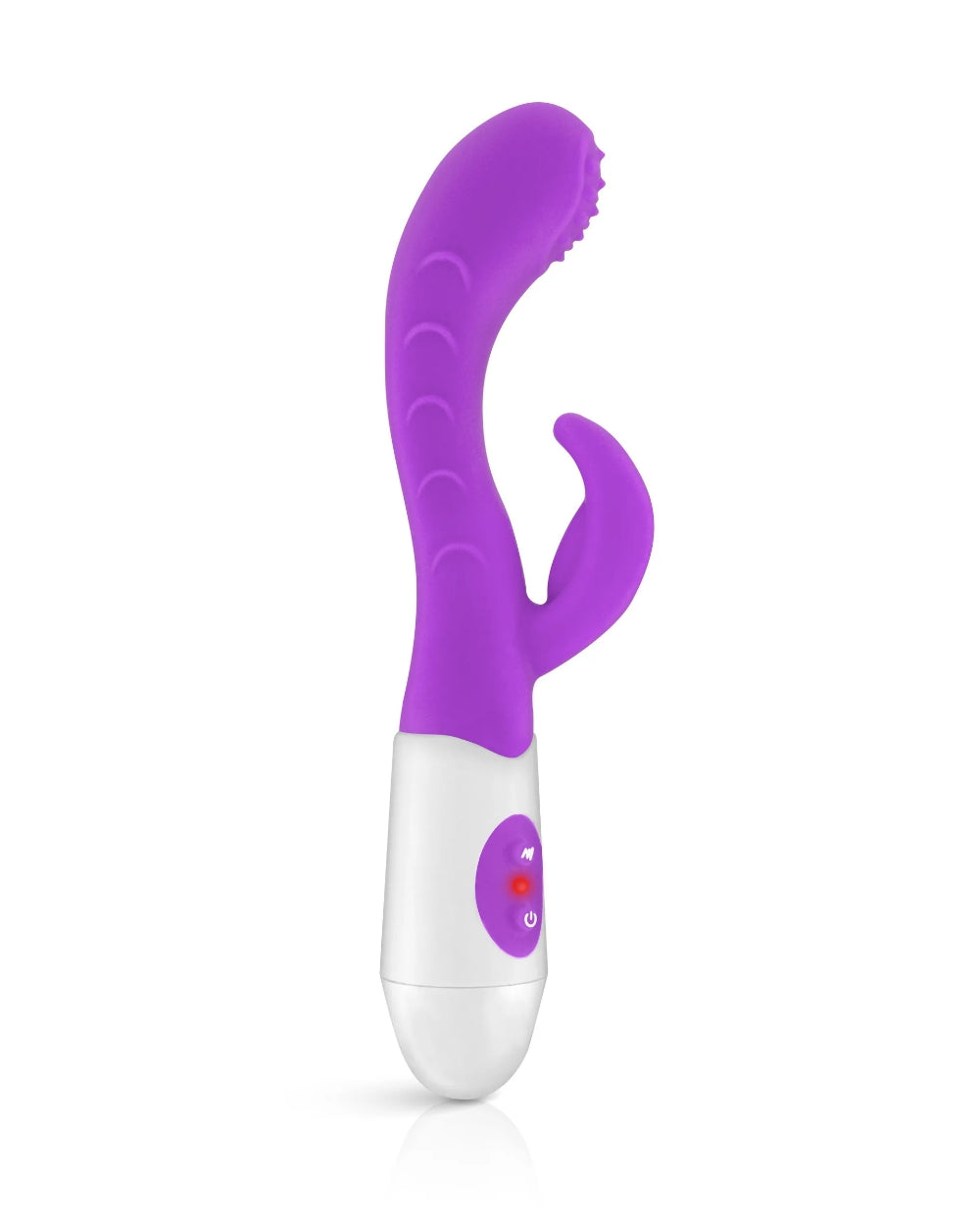 Leola vibromasseur rabbit violet stries et picots Yoba - Love Store