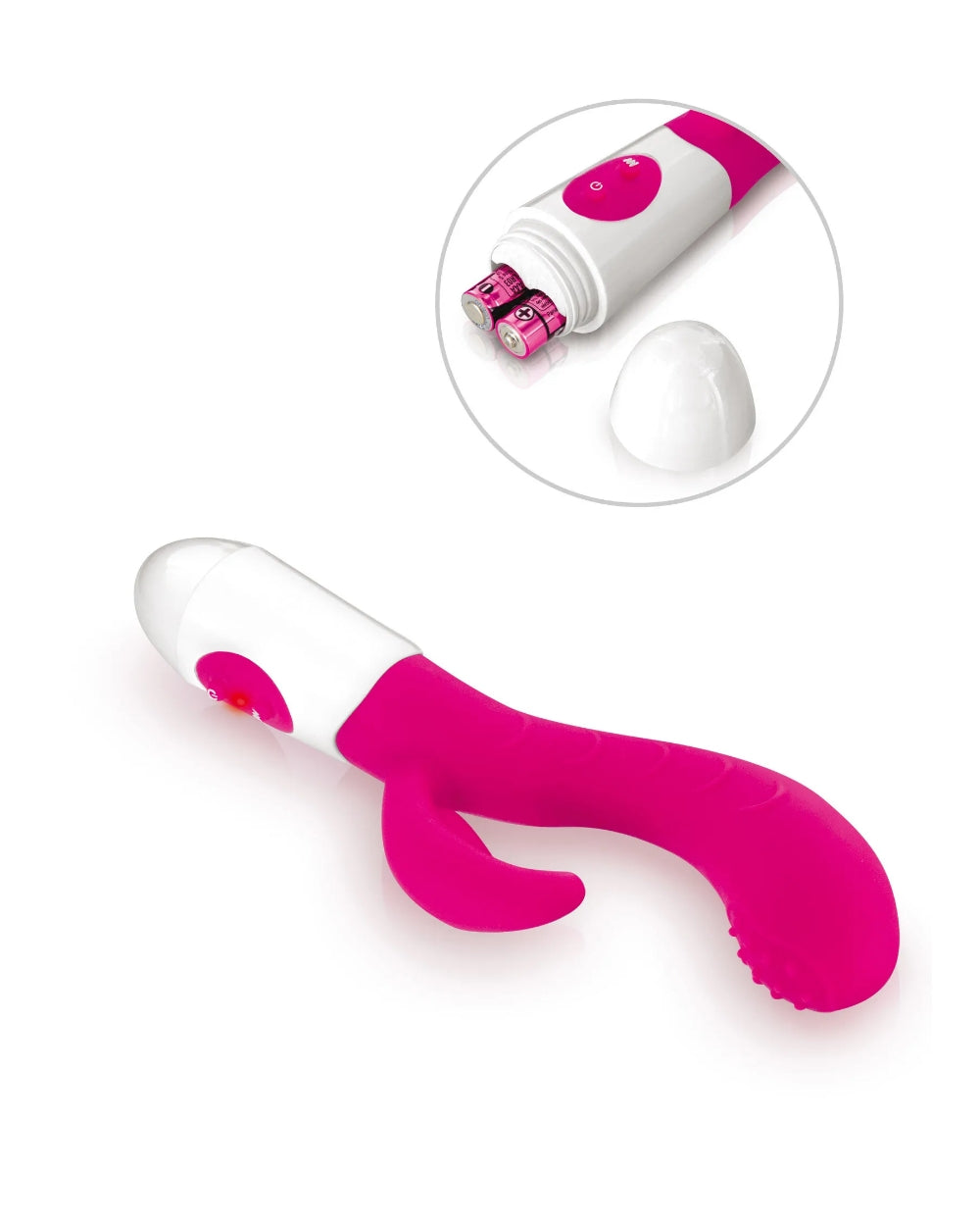Leola vibromasseur rabbit violet stries et picots Yoba - Love Store