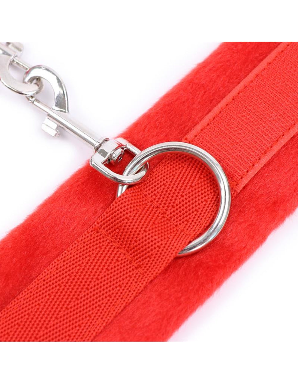 Menottes poignets velcro rouge IntoYou - Love Store Paris