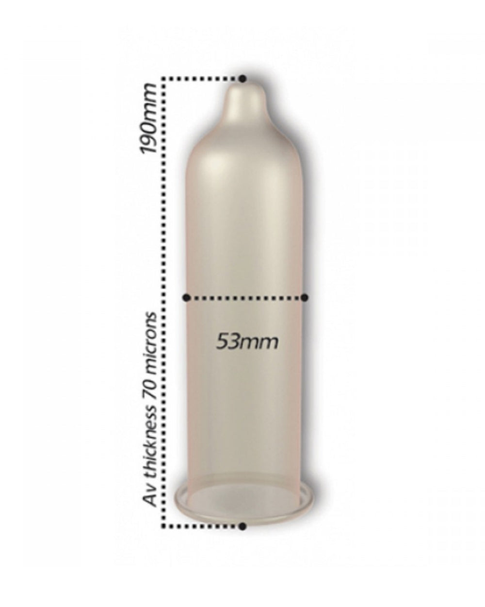 Préservatifs retardants delay 53 mm 12 unités Pasante