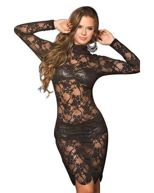 Robe dentelle avec ensemble Paris Hollywood - Love Store Paris