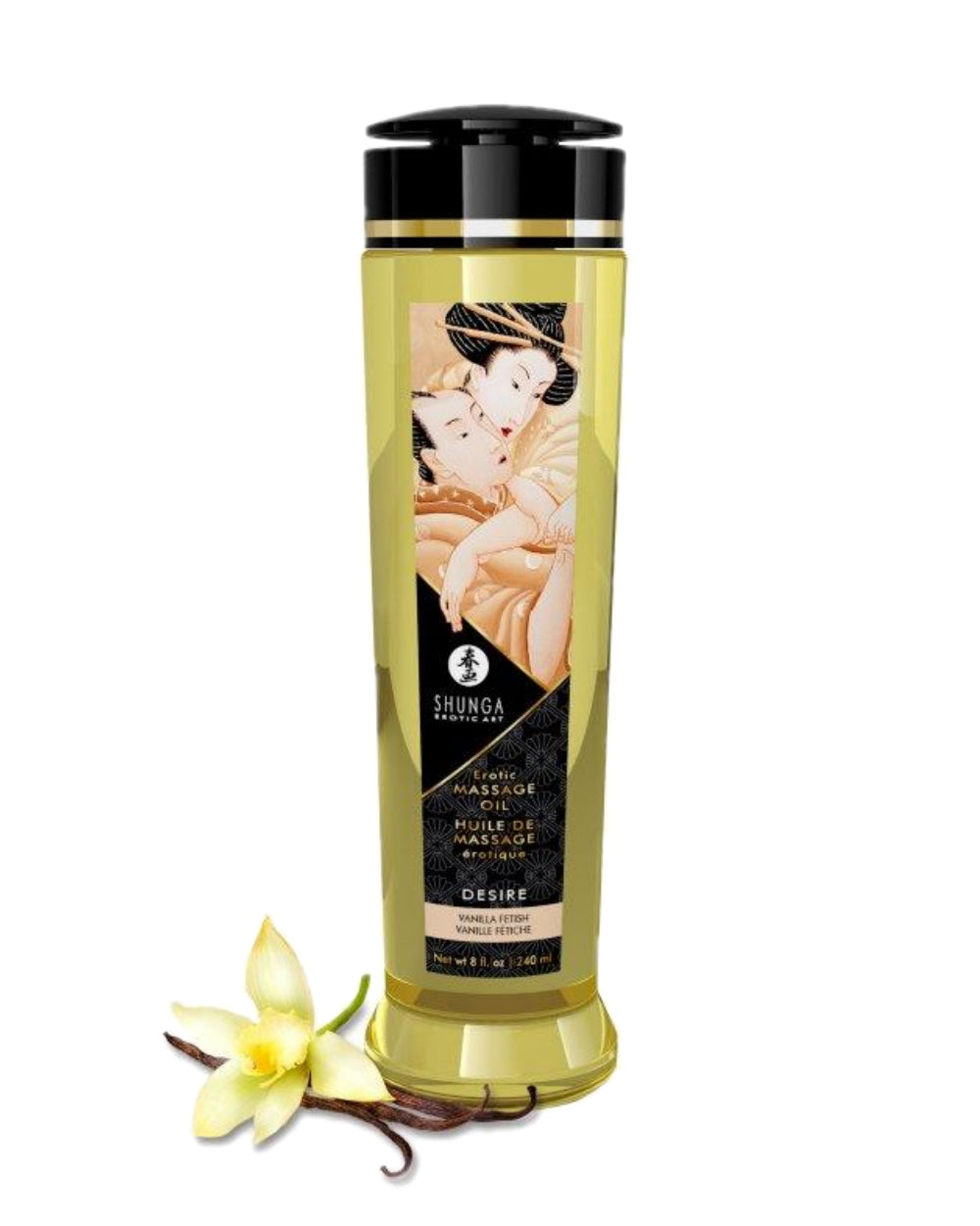 Huile de massage érotique 240ml Shunga