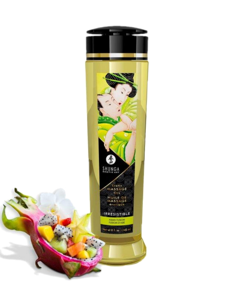 Huile de massage érotique 240ml Shunga