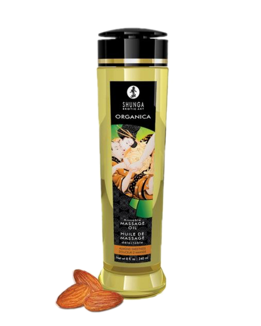 Huile de massage érotique 240ml Shunga