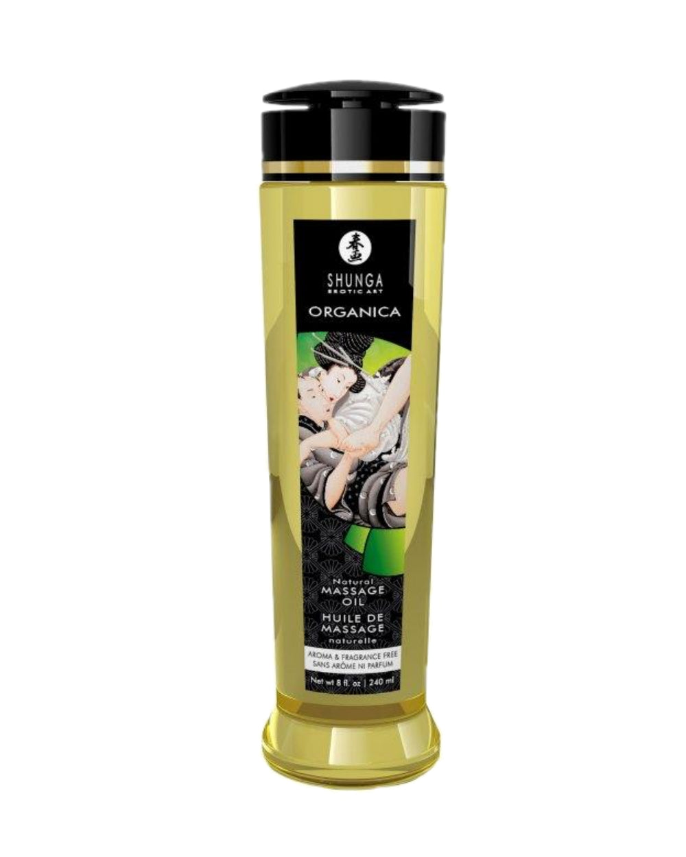 Huile de massage érotique 240ml Shunga