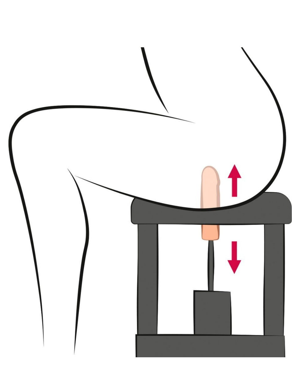 Sit-on Climaxer machine sexuelle The Banger - Love Store Paris