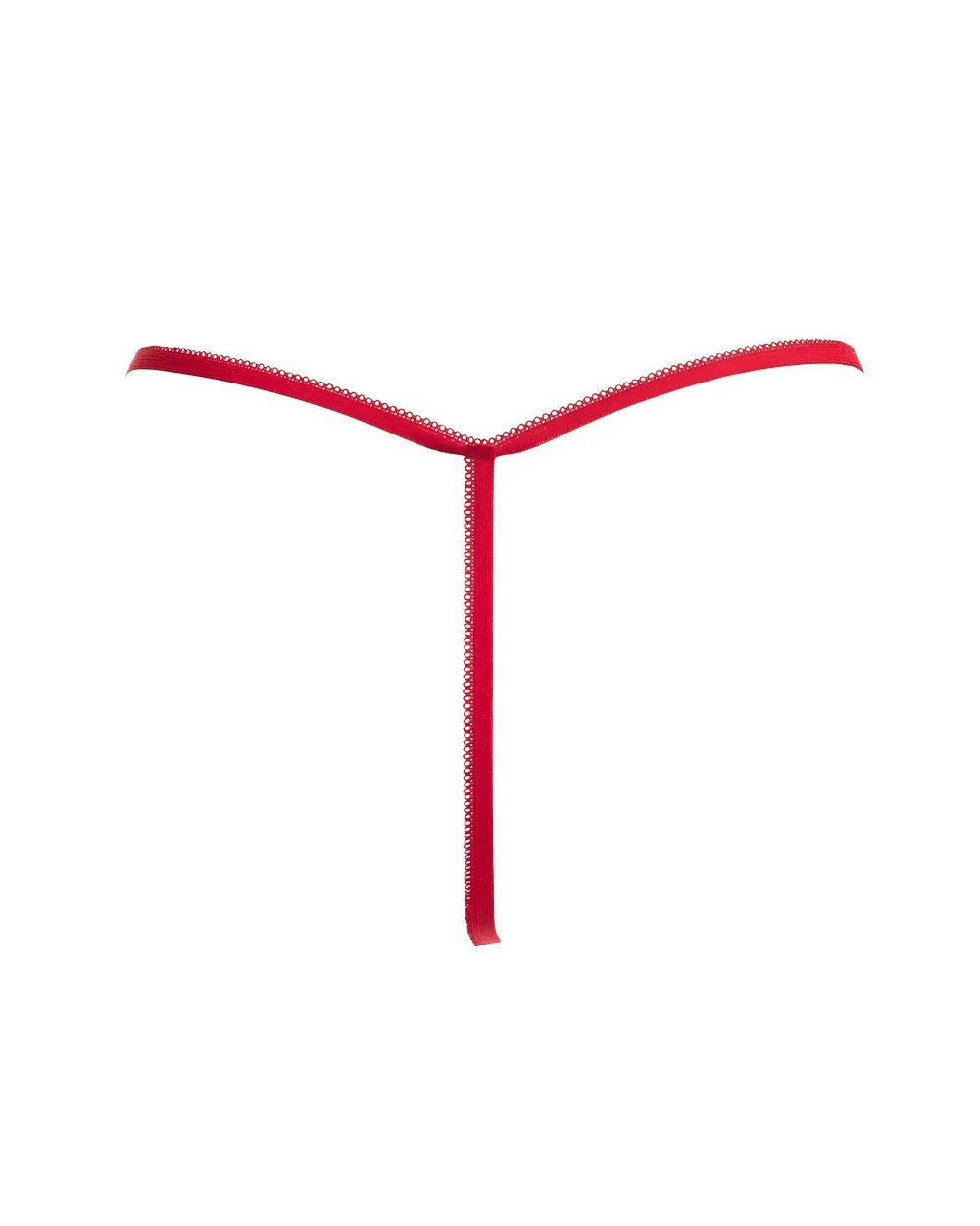 String broderie rouge Amorable - Love Store Paris