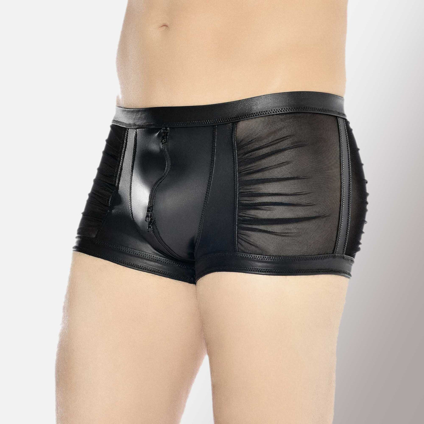 Théon boxer wetlook noir - Love Store Paris