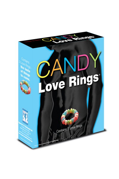 Anneaux péniens comestibles Candy - Love Store Paris