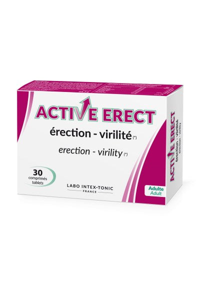 Active Erect 30 pilules pour érections puissantes - Love Store Paris
