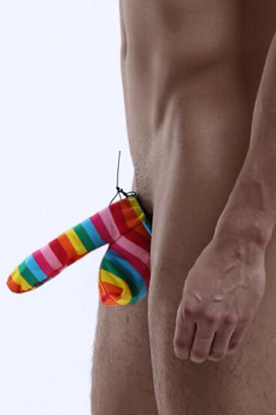 Cache sexe homme coloré Funny - Love Store Paris