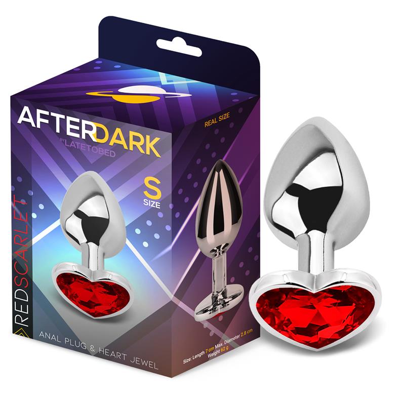Plug Anal Cœur Rouge – AfterDark