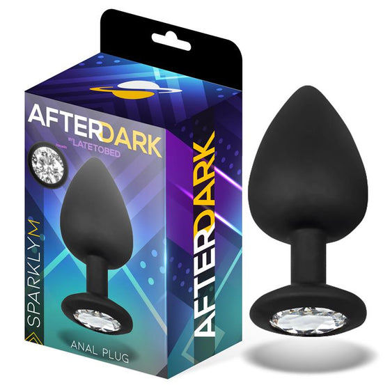 Sparkly – Plug Anal Silicone avec Bijou AfterDark