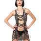 Palombe robe harnais lycra noir Patrice Catanzaro - Love Store Paris