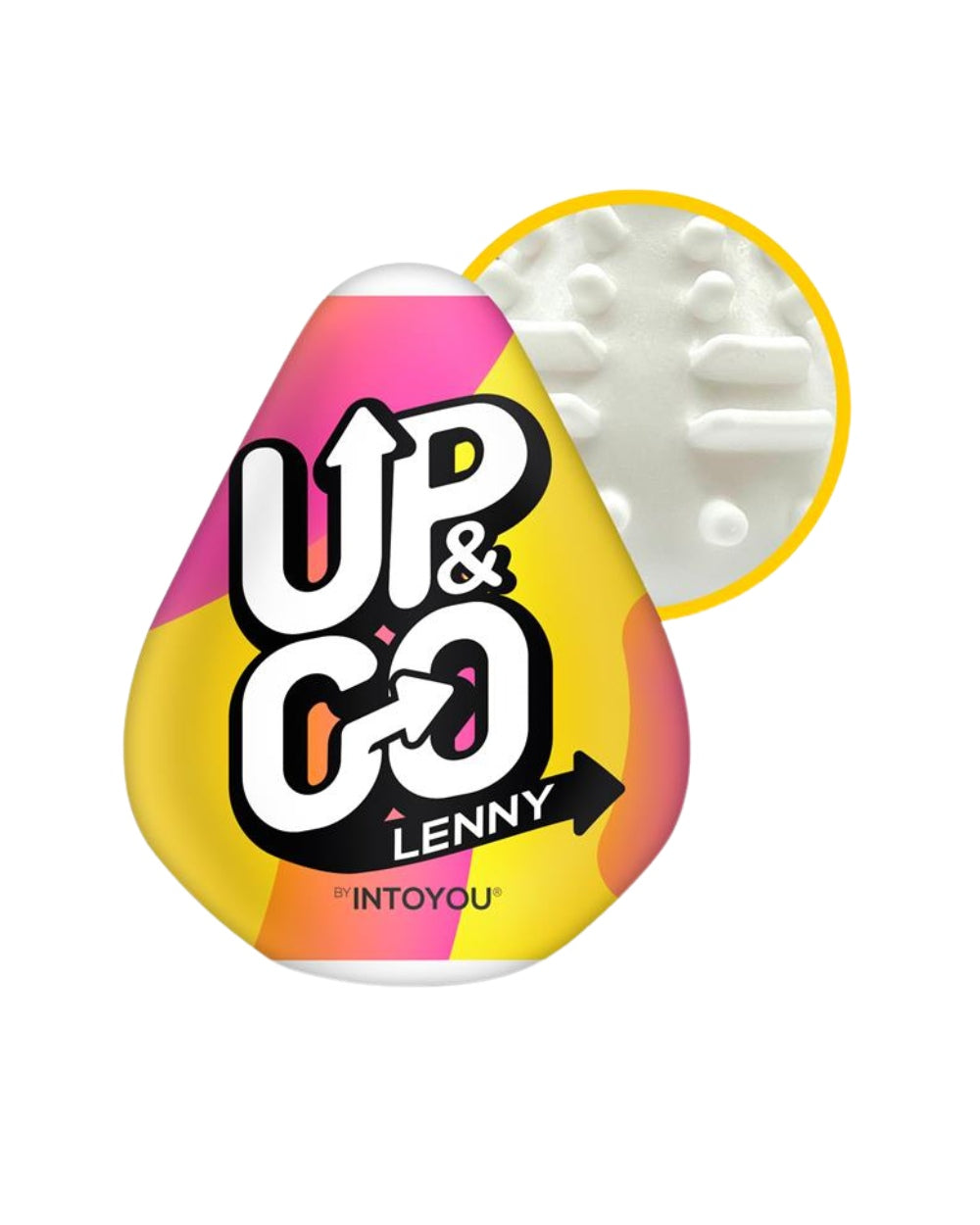 Lenny oeuf masturbateur texturé Up&Go - Love Store Paris