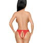 Naughty Valentine string ouvert rouge Penthouse - Love Store Paris
