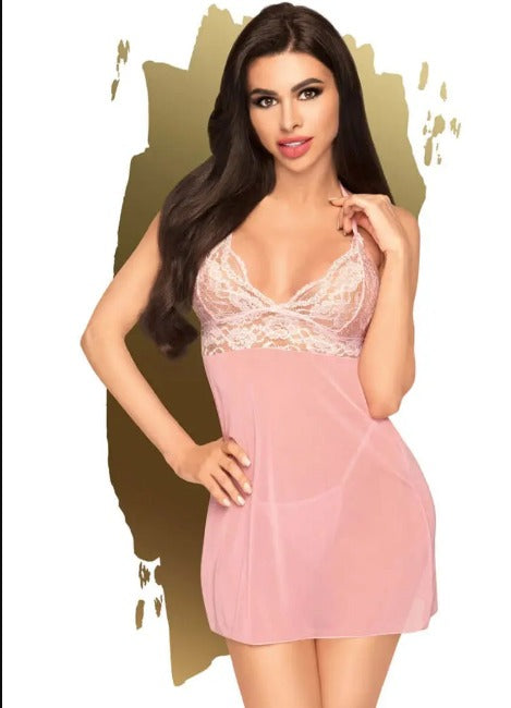 Lingerie Bedtime Story Negligee and G-String Set