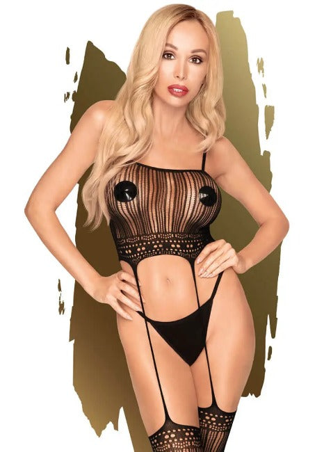 Sex Dealer Garter Bodystocking