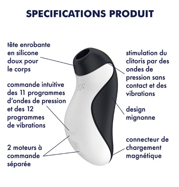 Orca Satisfyer Orca air pulse vibration
