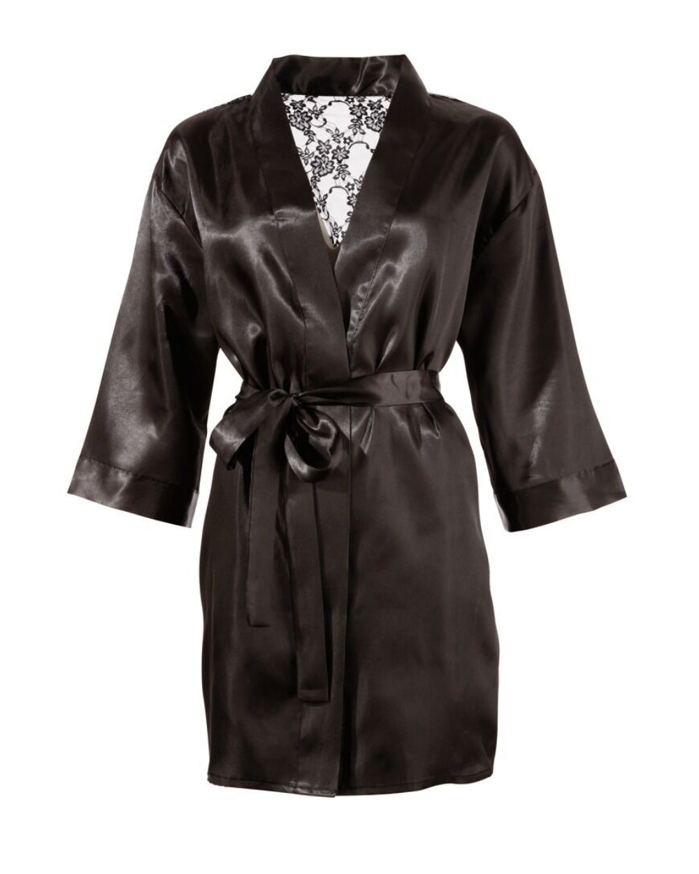 Spitze kimono satin et dentelle Cottelli - Love Store Paris