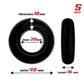 Jeu de 3 anneaux flexibles noirs Beast - Love Store Paris
