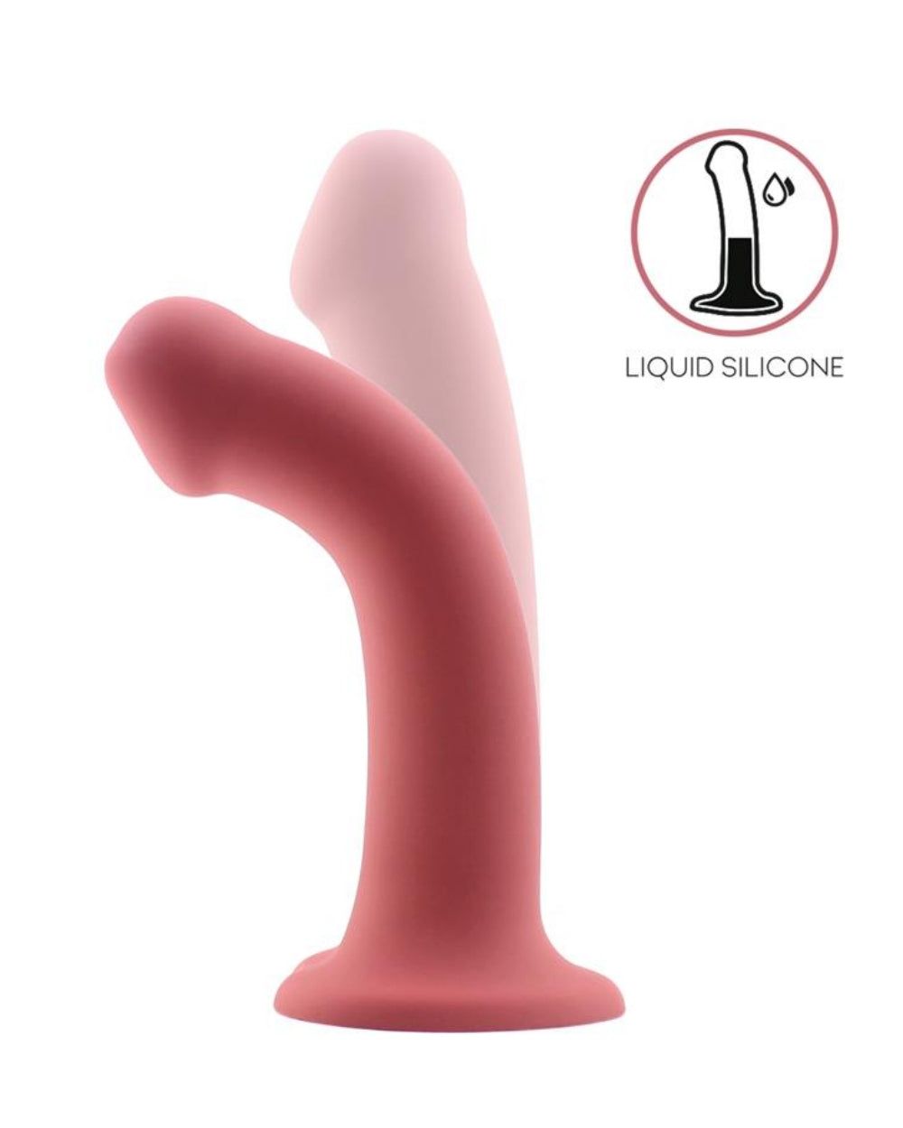 Bouncy dildo flexible rouge 18cm Action - Love Store Paris