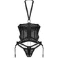 Alliane porte-jarretelles et string noir Obsessive - Love Store Paris
