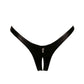 Annabelle string wetlook noir Patrice Catanzaro