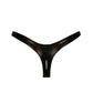 Annabelle string wetlook noir Patrice Catanzaro