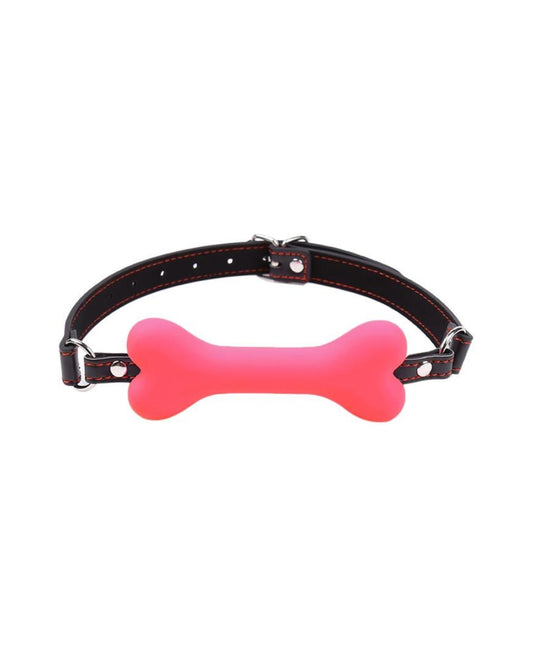 Bâillon os silicone rose Latetobed