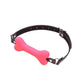 Bâillon os silicone rose Latetobed