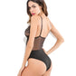 Body string noir dentelle Paris Hollywood - Love Store Paris