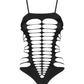 Body string noir extensible Obsessive - Love Store Paris